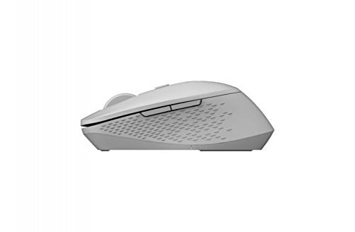 rapoo M300 Silent Optische 1.600 DPI 2.4GHz Wireless Ergonomische Maus hellgrau