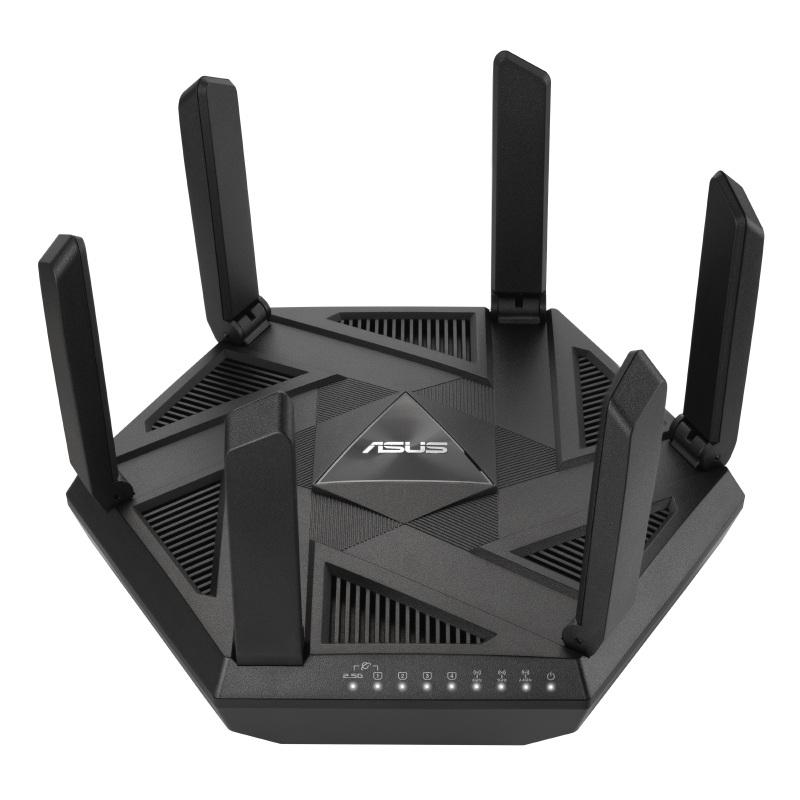 ASUS RT-AXE7800 WLAN-Router Tri-Band (2,4 GHz/5 GHz/6 GHz) Schwarz
