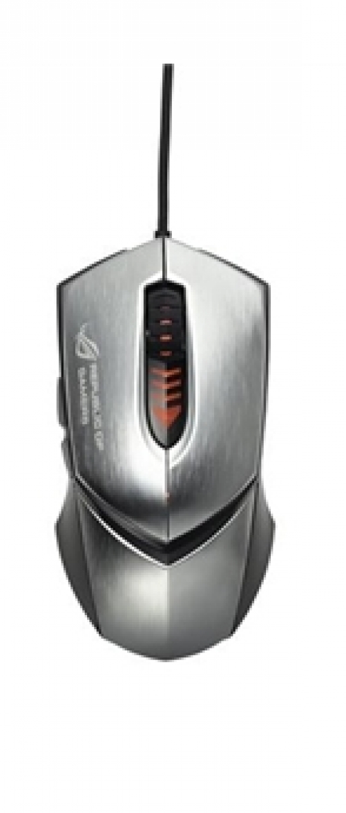 ASUS ROG GX1000 Eagle Eye Laser 8.200 DPI Ergonomische Gaming Maus Wired silber