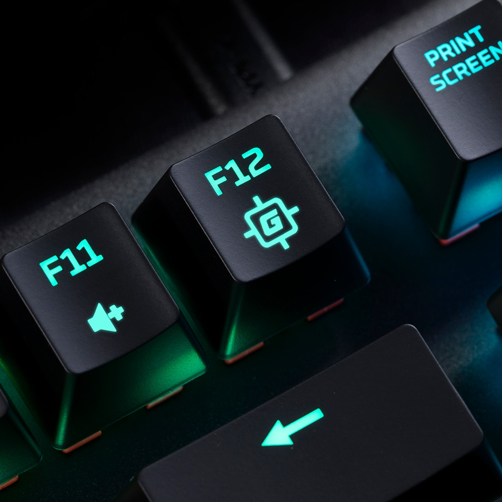 HyperX Alloy Origins Core u2013 Mechanische Gaming-Tastatur u2013 HX Blue - (USA Layout - QWERTY)