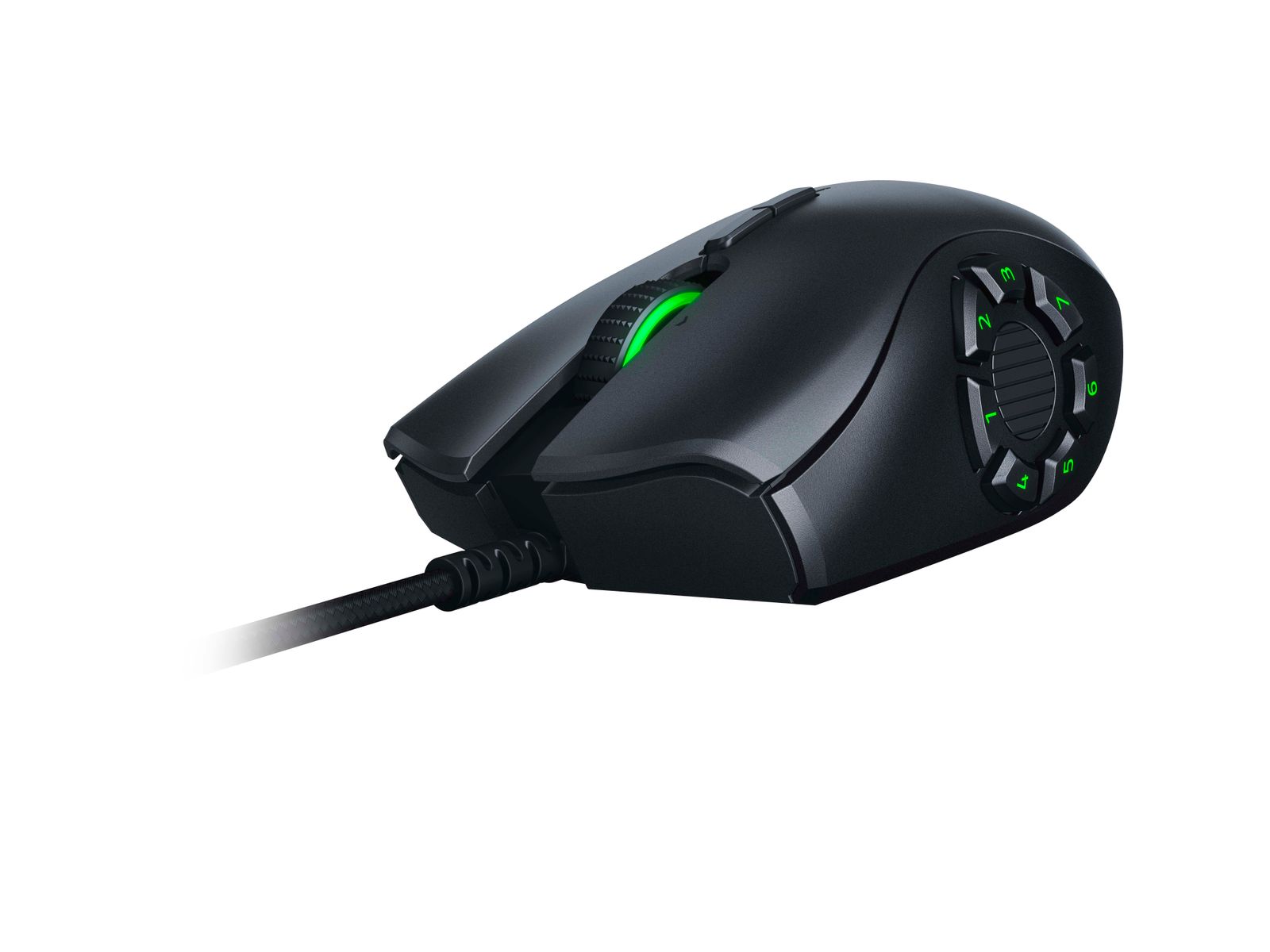 Razer Naga Trinity Gaming Mouse 16.000 DPI Ergonomic RGB Modular MOBA/MMO