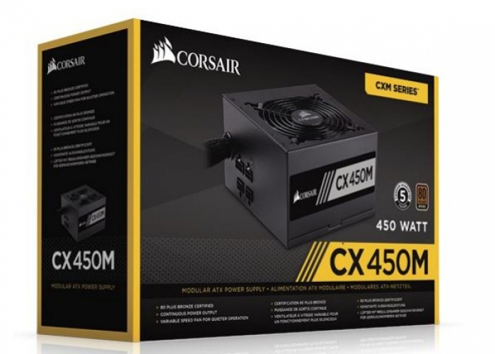 Corsair CX450M 450W ATX Netzteil