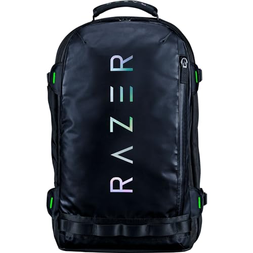 Razer Rogue V3 Rucksack Lässig Schwarz Polyester, Notebookfach 43,2 cm (17"), Unisex, Wasserfest, Seitentasche