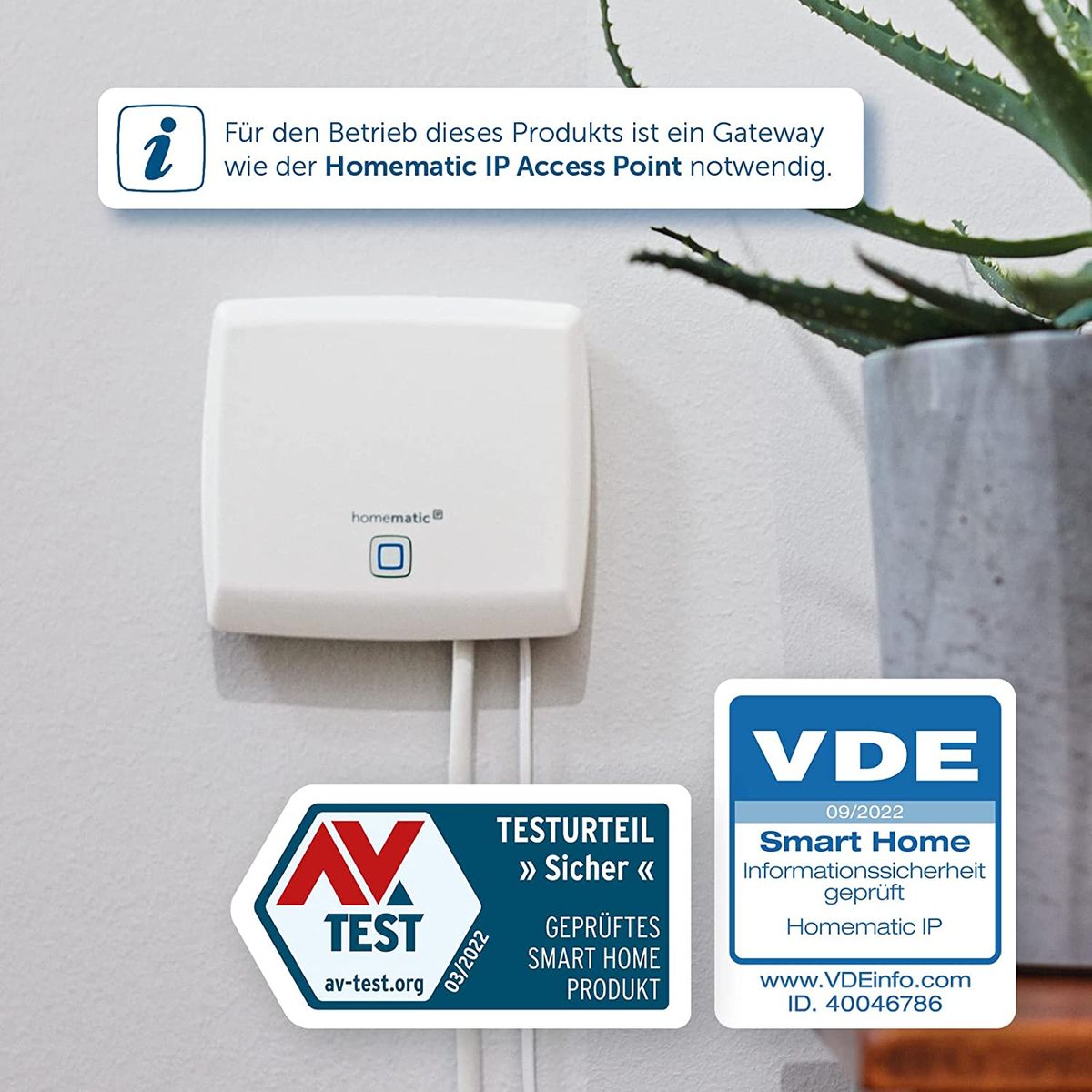 Homematic IP Smart Home Garagentortaster, smarte Garagentorsteuerung zum Nachrüsten, 150586A0 Homematic IP Smart Home Garagentortaster, smarte Garagentorsteuerung zum Nachrüsten, 150586A0