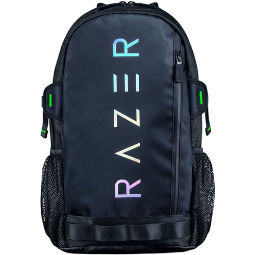 Razer Rogue Backpack V3 Chromatic Edition Rucksack 13 Zoll (33 cm) Notebookfach, Schwarz, Polyester & TPU, wasserfest, Molle
