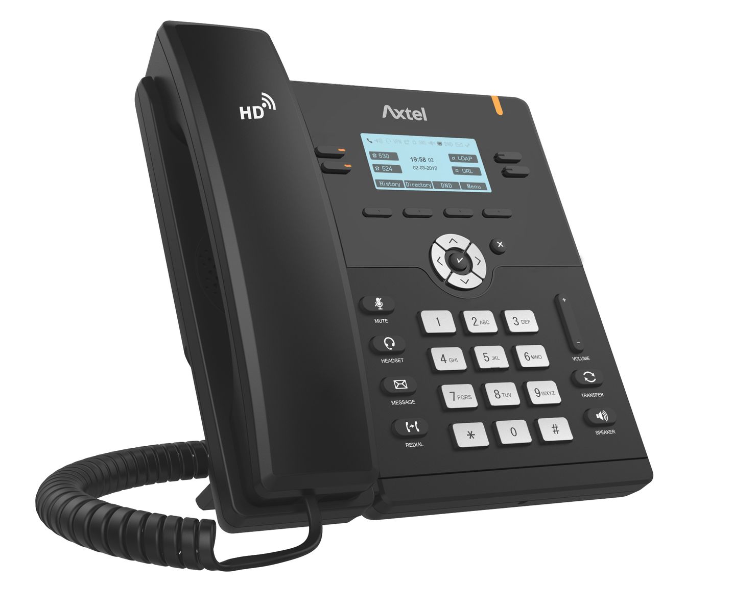 Axtel AX-300G IP-Telefon Schwarz 4 Zeilen LCD