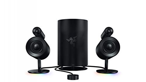 Razer Nommo Pro Gaming Speaker 2.1 Surround-Sound System BT USB 3.5mm Optical Multi-Plattform Black UK