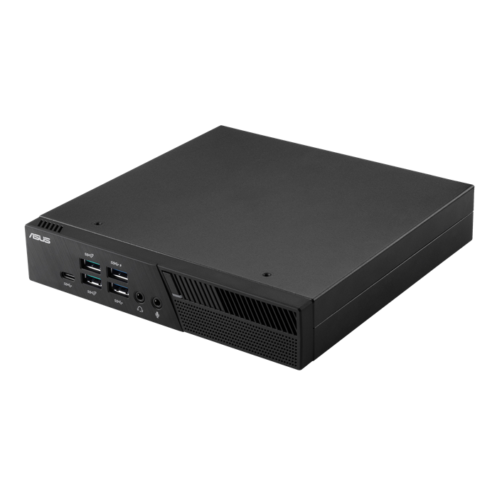 ASUS Ultraslim mini PC PB60 with Intel® Core™ i3, i5, i7 processors, Windows 10, DDR4 RAM up to 32GB, M.2 SSD, 2.5-inch HDD, 4K, Wi-Fi and USB 3.1 Gen2