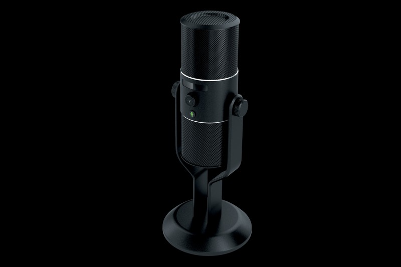 Razer Seiren Pro Professionelles Digitales XLR/USB Mikrofon in HD-Qualität