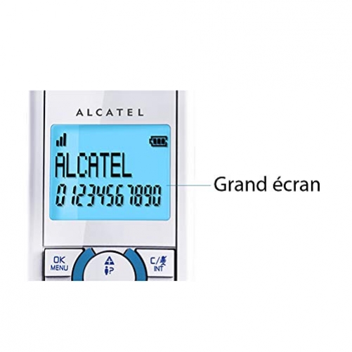 ALCATEL F390 Duo Candy-Bar - Plug-Type C (EU)