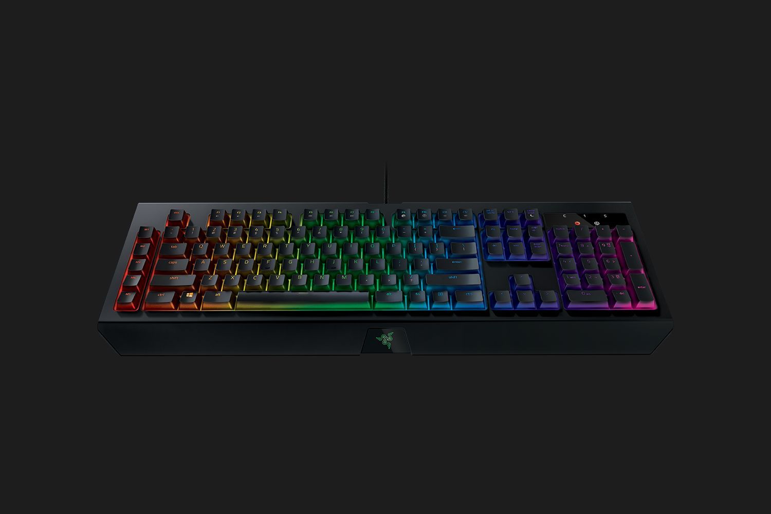 Razer BlackWidow Chroma V2 Gaming Keyboard Green Switches RGB - ITA Layout - QWERTY