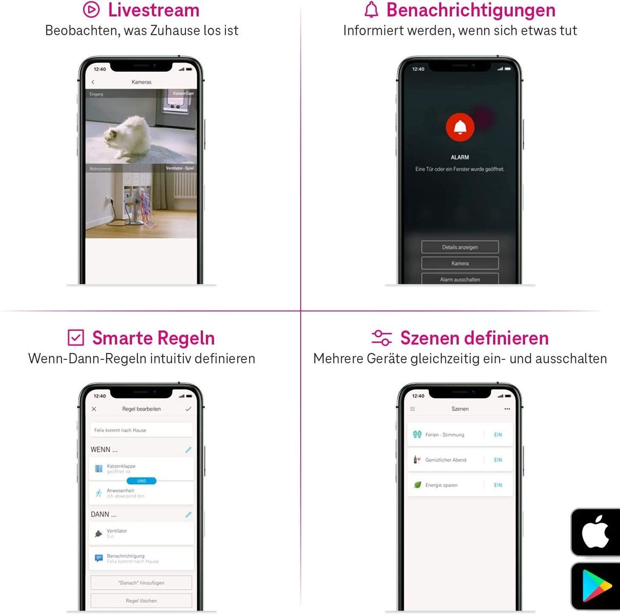 Telekom Germany Magenta SmartHome Starter Set at Home