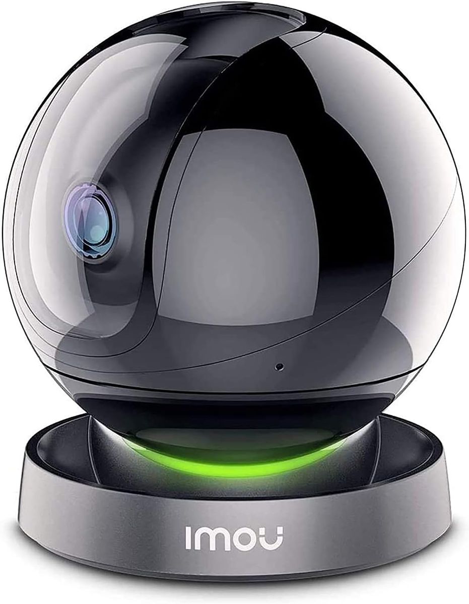 Imou WLAN IP Kamera Überwachungskamera 360°, Bewegungsverfolgung & Personenerkennung, Geräuscherkennung, Nachtsicht 10m, Alexa kompatibel, 4MP-Auflösung, 2-Wege-Audio, Datenschutzmodus, 2,4GHZ