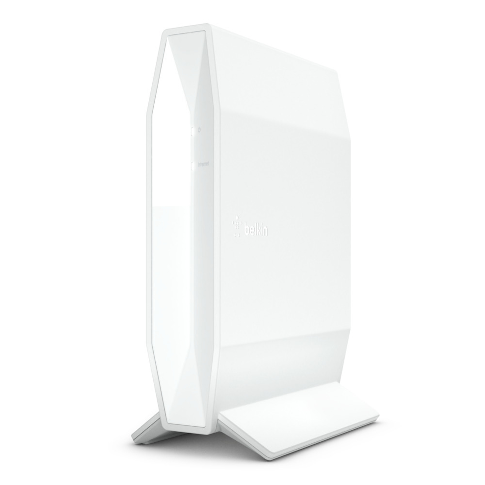 Belkin RT1800 Wi-Fi 6 Router (AX1800, Fast Wireless Dual-Band Router for Streaming and Gaming, Parental Controls, 4 Gigabit Ethernet Ports) 1.8 Gbps | WiFi 6