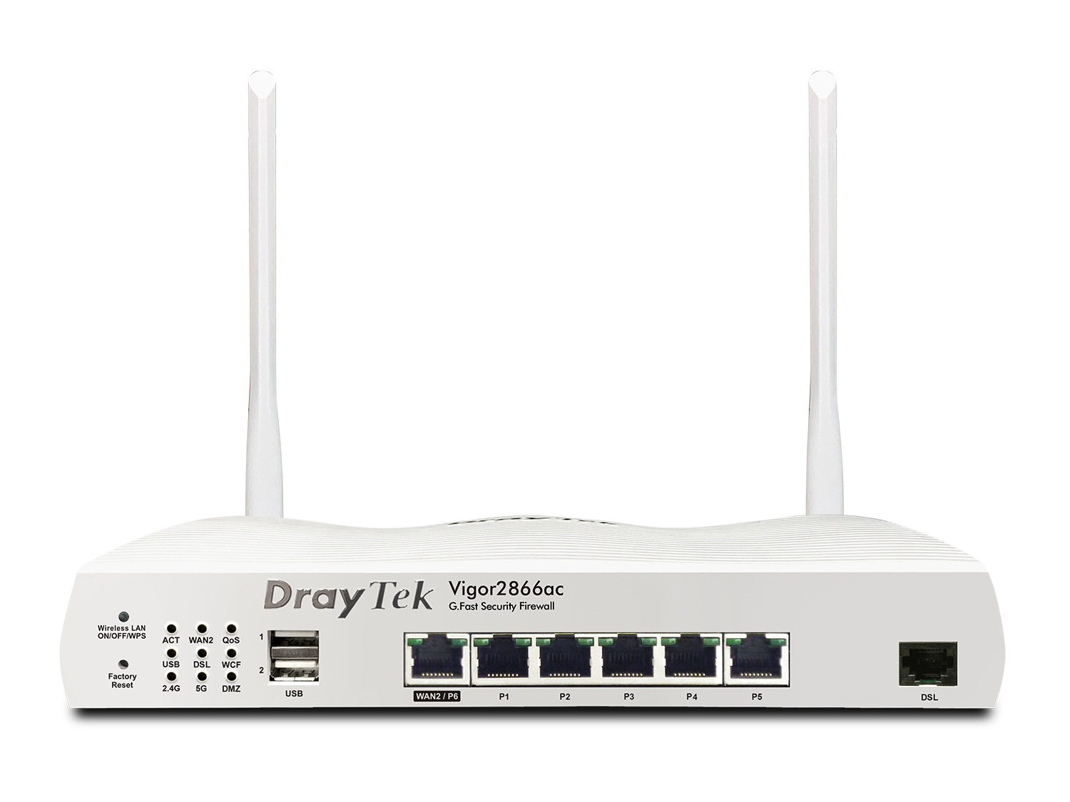 DrayTek Vigor 2866ax - G.Fast Dual-WAN VPN Firewall Router