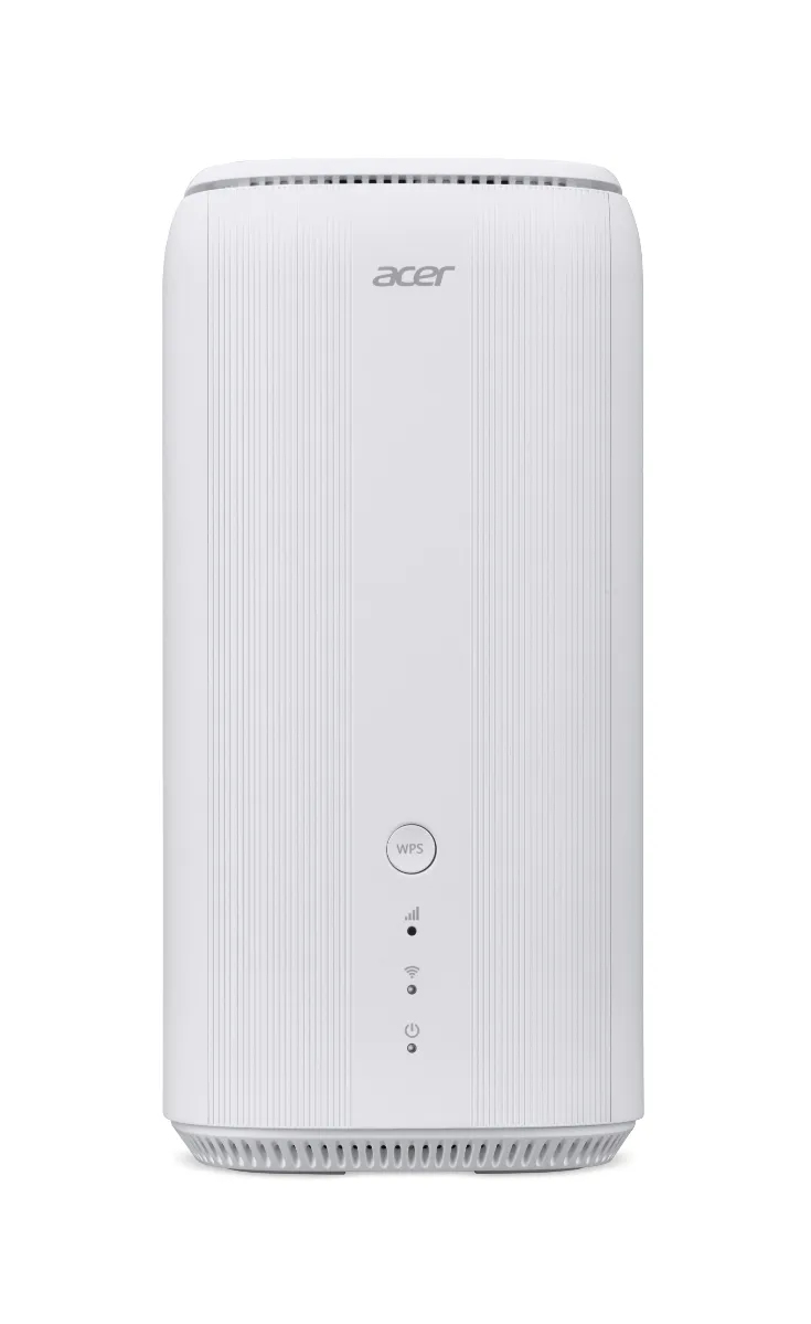 Acer Connect X6E 5G CPE EU Plug Tragbarer Router Tri-Band Wi-Fi 6E (2,4/5/6 GHz) Gigabit Ethernet Ethernet-WAN NanoSIM Weiß