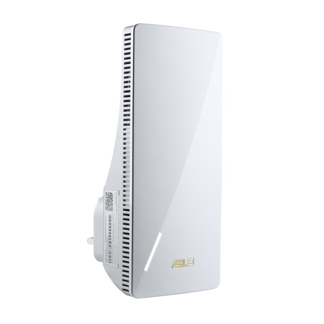 ASUS RP-AX58 Repeater WLAN Dual-Band Wi-Fi 6 AX1800 2,4/5 GHz 2400 Mbit/s Gigabit Ethernet Weiß