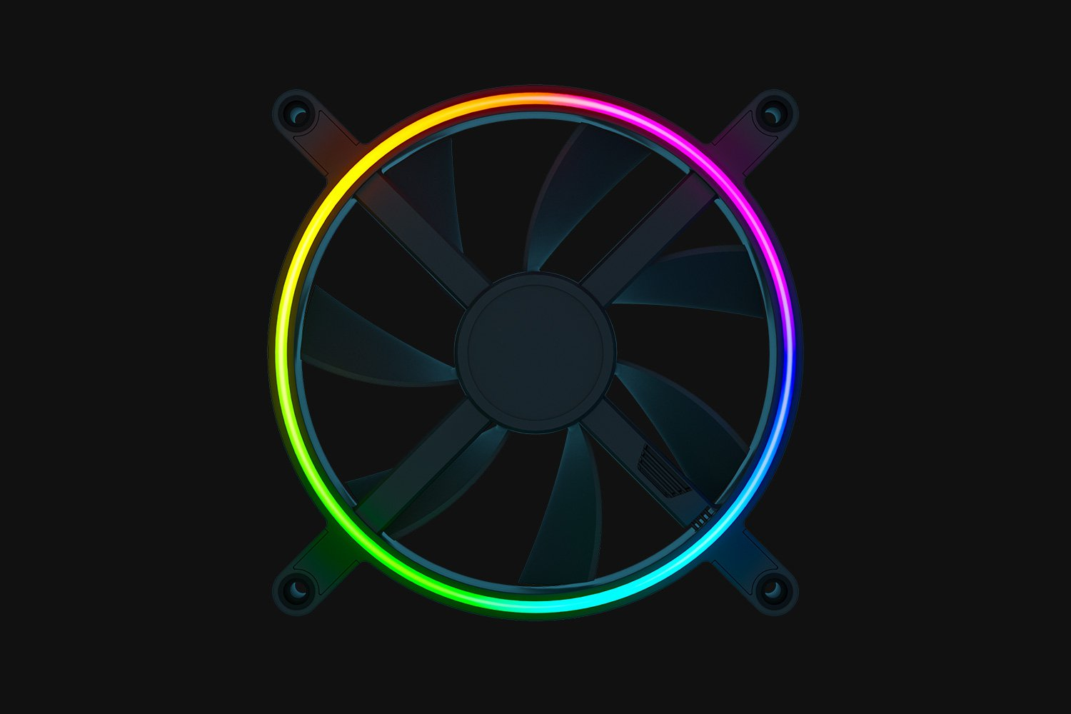 Razer Kunai Chroma aRGB Fan PC Hochleistungslüfter 140mm 1 Lüfter