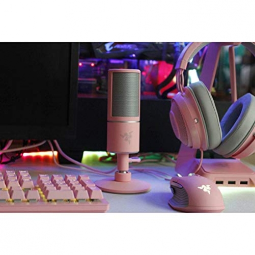 Razer Seiren X Microphone USB Streaming Broadcasting PC Quartz