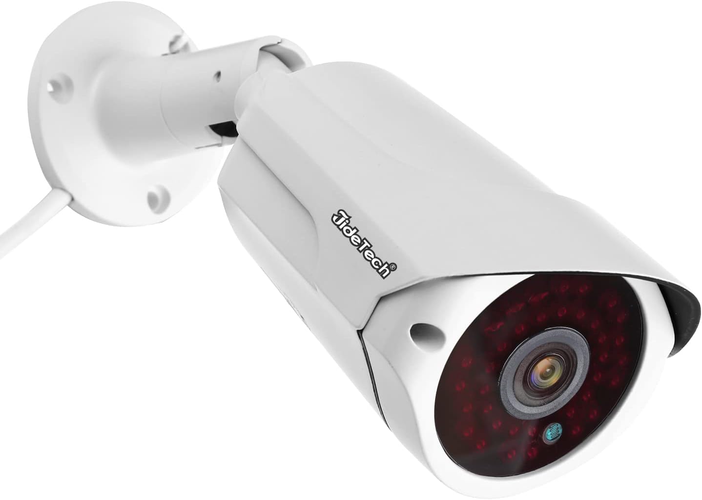 JideTech 5MP PoE Überwachungskamera Aussen - Kamera Outdoor, IP66 Wetterfest, 20m Nachtsicht, Zwei-Wege-Audio, Sicherheitskamera mit Bewegungserkennung, H.265 Video-Kompression, BC01-5MP