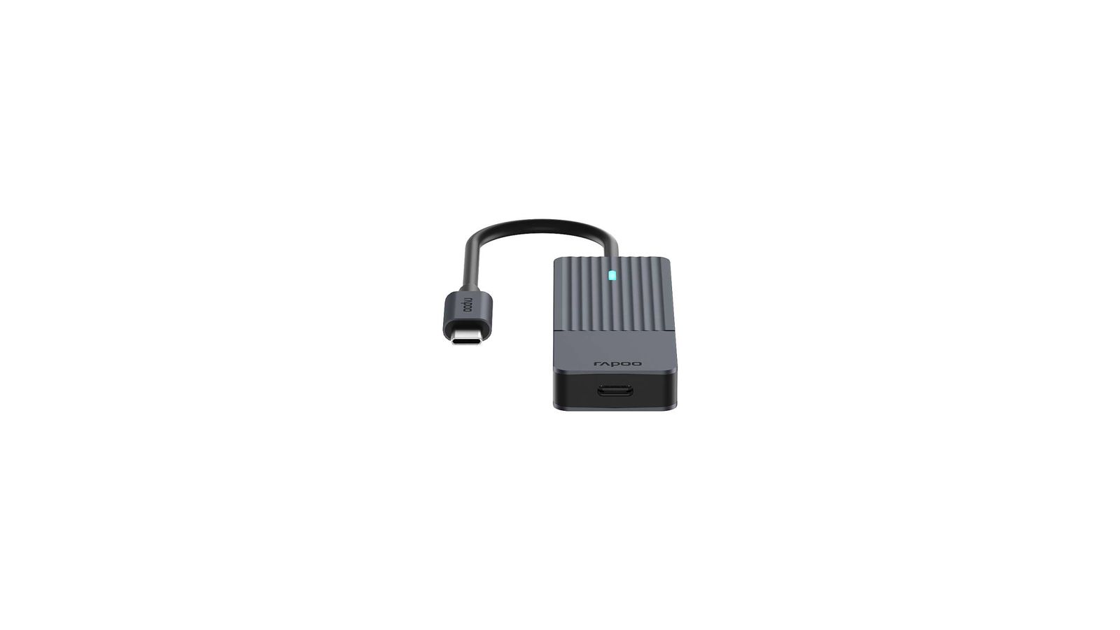 Rapoo UCH-4003 Schnittstellen-Hub USB 3.2 Gen 1 (3.1 Gen 1) Type-C 5000 Mbit/s Anthrazit