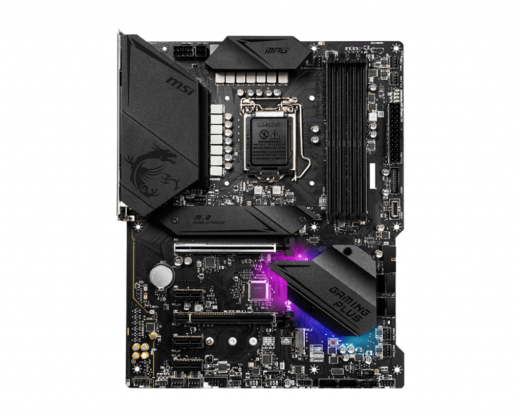 MSI MPG Z490 GAMING PLUS Motherboard Intel Z490 LGA 1200 ATX