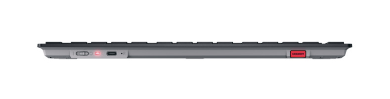 CHERRY KW 9200 MINI Tastatur Universal USB + RF Wireless + Bluetooth QWERTZ Deutsch Schwarz - (DEU Layout - QWERTZ)