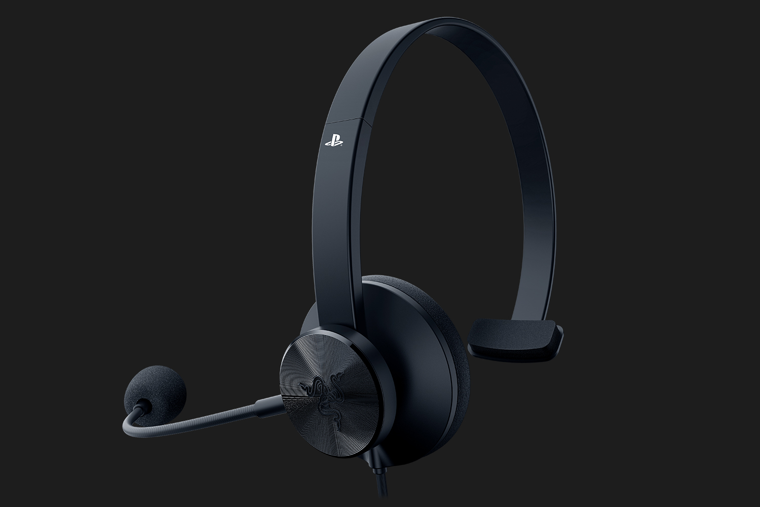 Razer Tetra Chat Headset On-Ear Mono 3.5mm for PS4 Black Razer Tetra Chat Headset On-Ear Mono 3.5mm for PS4 Black