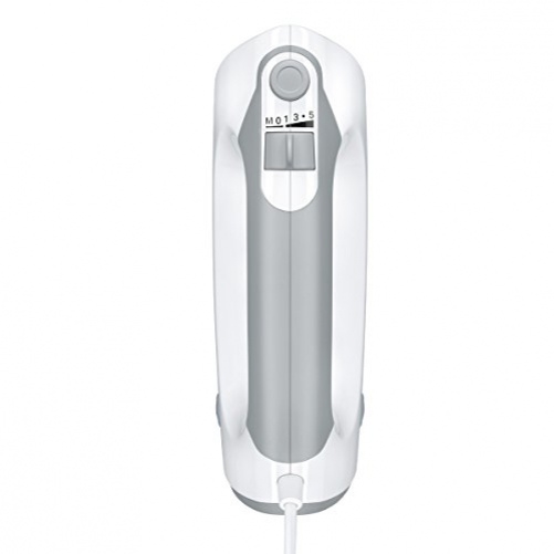 Bosch MFQ36400 ErgoMixx Handrührer 450 W spülmaschinengeeignet geringes Gewicht leise 5 Geschwindigkeitsstufen leicht zu reinigen/grau
