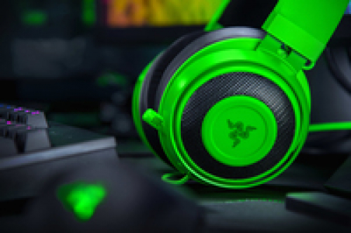Razer Kraken 2019 Gaming Headset Virtual 7.1 Surround-Sound 3.5mm Multi-Plattform Green