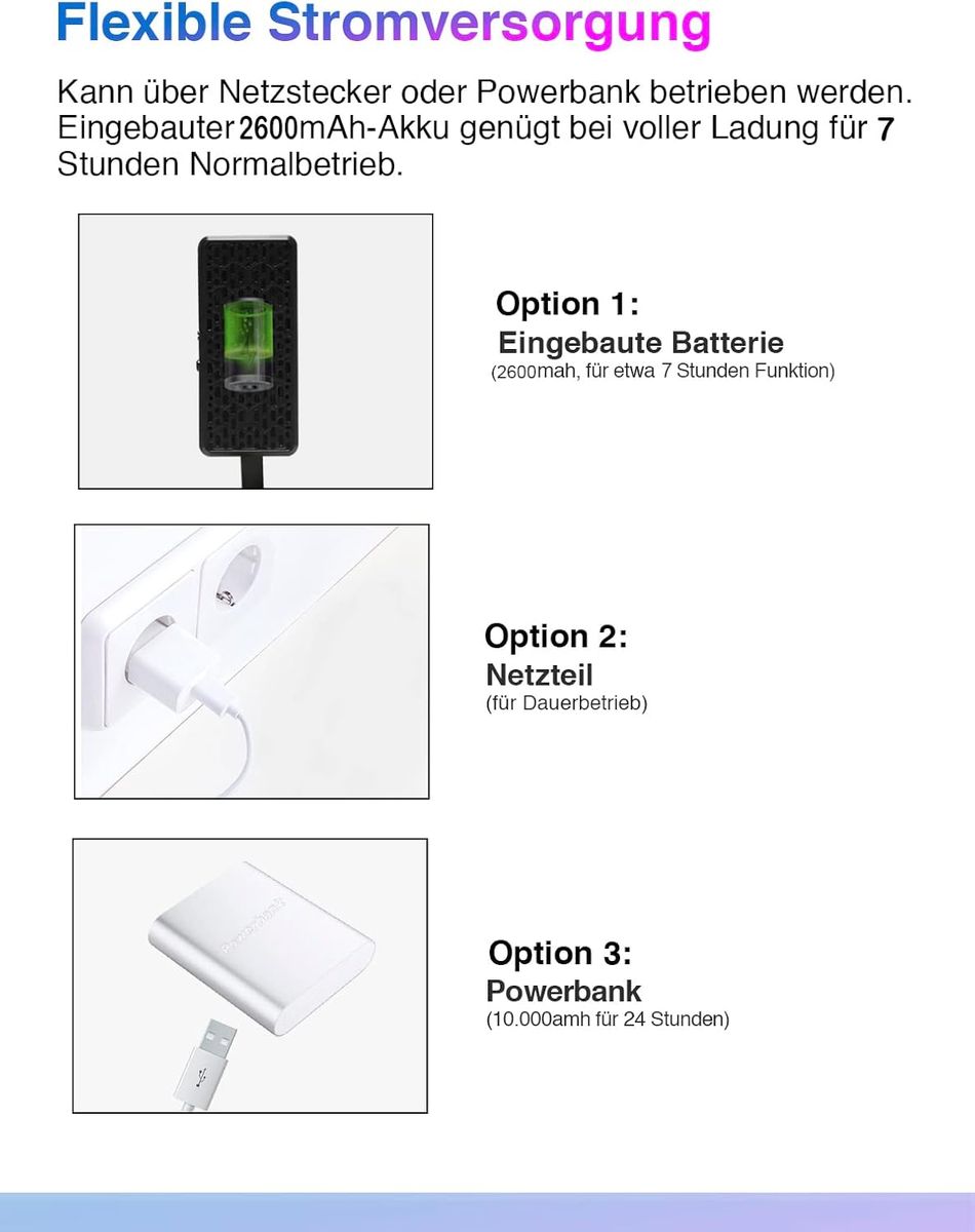 HiKam HI-WI-05Plus Mini Überwachungskamera, WLAN, Akku 2600 mAh, 4K/2K, Nachtsicht 6 m, Bewegungsmelder, App, Kompakt, Innen & Außen