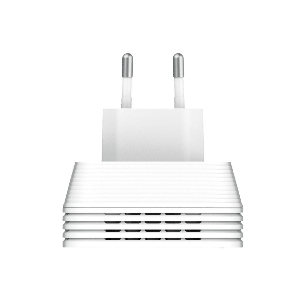 Strong POWERL600DUOMINI Powerline Netzwerkadapter 600 Mbit/s, Gigabit Ethernet, HomePlug AV, Weiß, 2er-Set, Steckertyp C (EU)