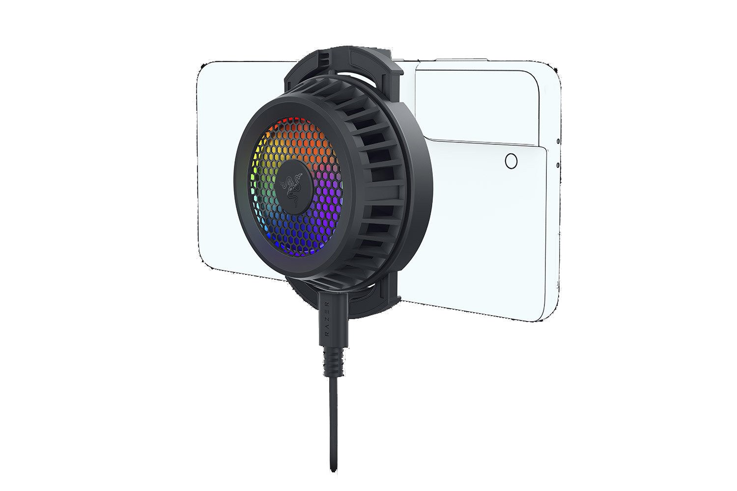 Razer Phone Cooler Chroma Universal Clamp USB-C Kühlungslüfter