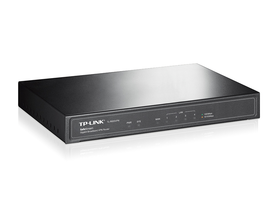 TP-Link TL-R600VPN Kabelrouter Gigabit Ethernet Schwarz