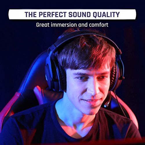 KLIM Rush 3.5mm Wired Over-Ear Gaming Headset für Consolen & PCs & Handys