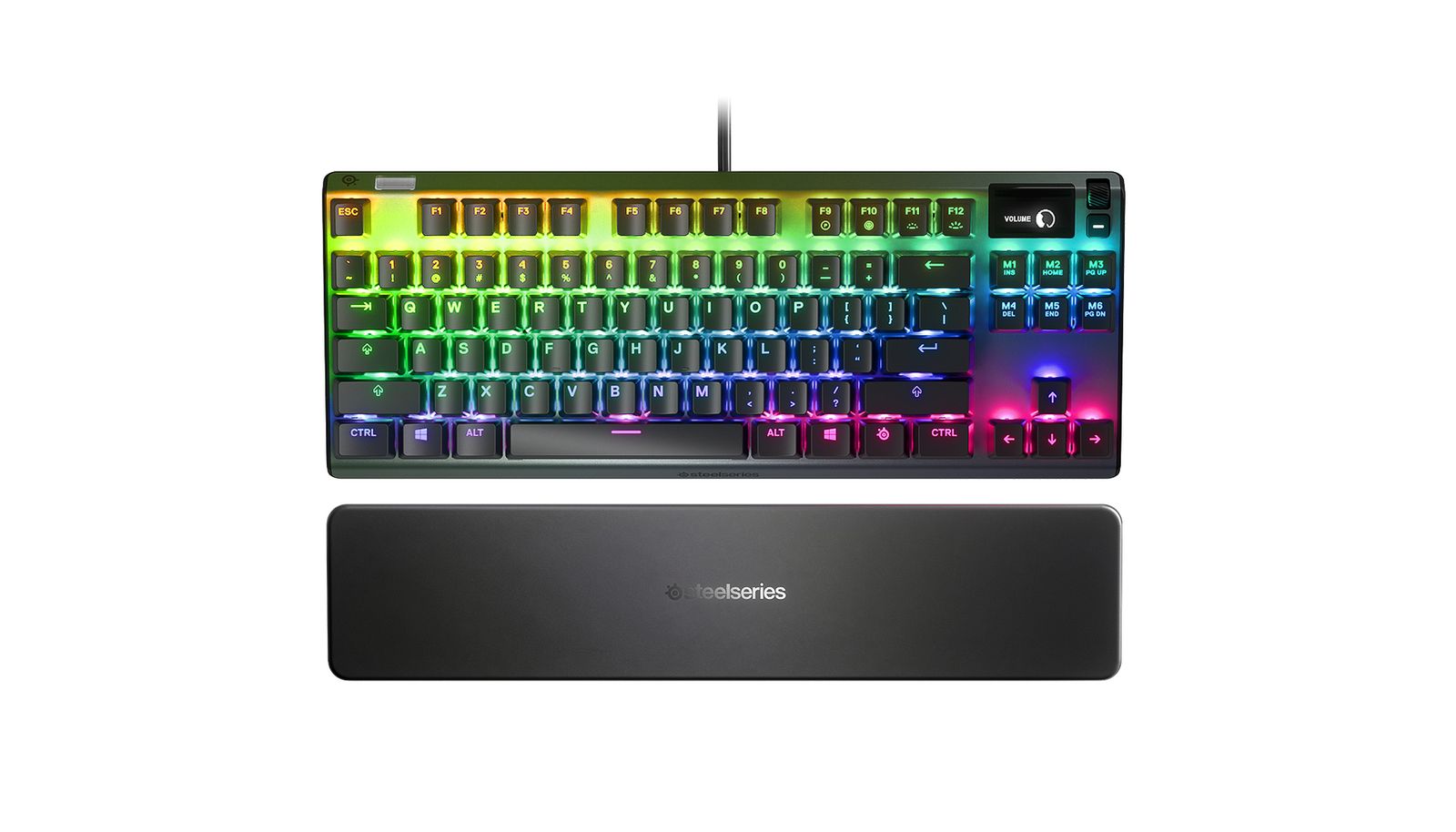 Steelseries APEX PRO TKL Tastatur Gaming USB Grau - (FRA Layout - AZERTY)