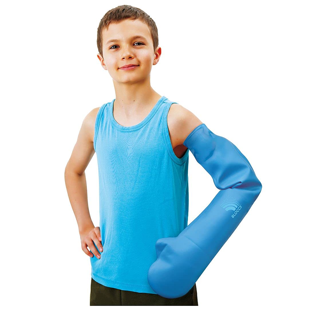 Bloccs - Long waterproof arm protector for casts - CFA73-M - Kids (M)