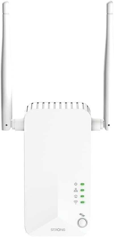 Strong Powerline WiFi 600 Triple Pack V2 600 Mbit/s Ethernet/LAN WLAN Weiß 3 Stück(e)