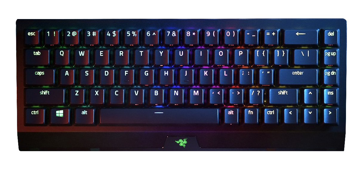 Razer BlackWidow V3 Mini Gaming Keyboard Dual Wireless Yellow Switches DEU Layout QWERTZ