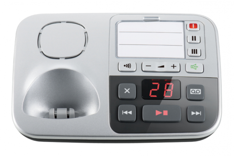 Panasonic KX-TGE520GS Telefon DECT-Telefon Anrufer-Identifikation