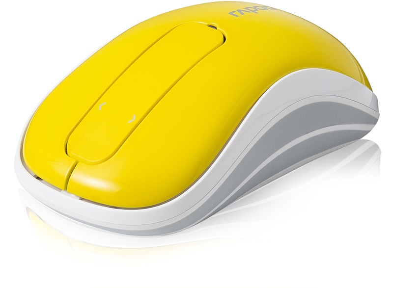 rapoo T120P RF Wireless Optische 5Ghz Mobile Maus mit Scroll-Touchpad Beidhändig