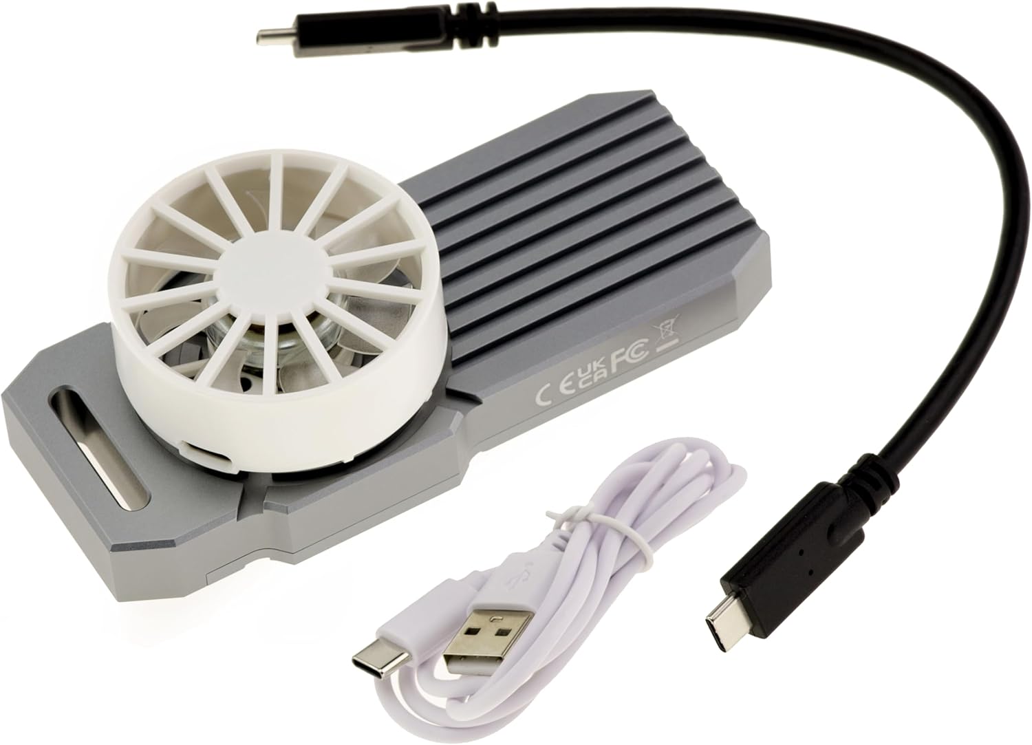 KALEA-INFORMATIQUE Thunderbolt 4 40G USB 4.0 Gehäuse für SSD M2 NVMe Robuste stoßfeste Struktur aus Aluminium mit abnehmbarem Lüfter