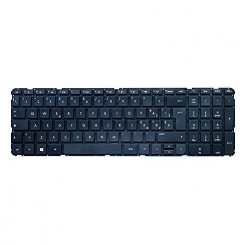 uptown Up Parts Tastatur für Sleekbook HP Pavilion schwarz IT-Layout