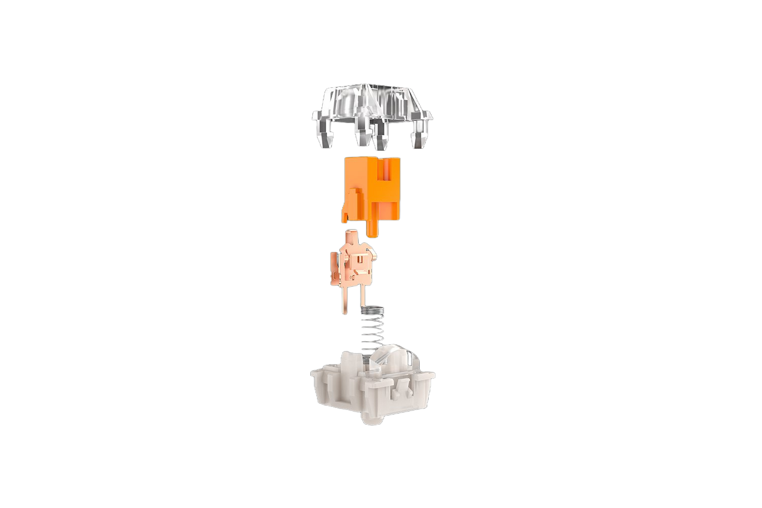 Razer Schlüsselschalter Orange, Transparent 36 Stück(e)