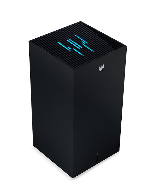 Acer Predator Connect X7 5G CPE Router Tri-Band Wi‑Fi 7 10755 Mbit/s NanoSIM Gigabit Ethernet 3x LAN USB Schwarz