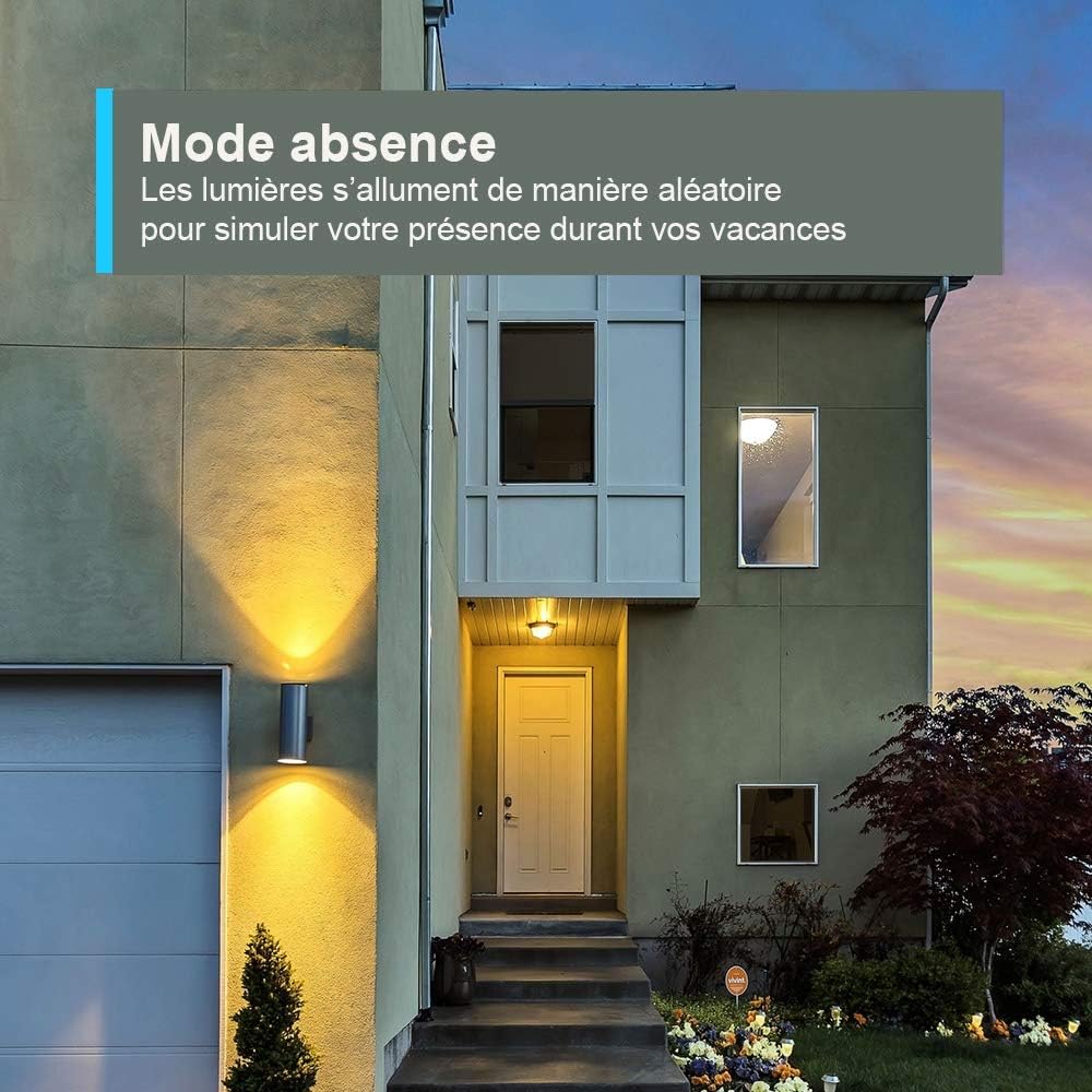 TP-LINK Tapo P100 (2er-Pack) WLAN-Steckdose, kompatibel mit Alexa und Google Home, 10 A Typ E, Steuerung des Heizkörpers, der Kaffeemaschine, der Lampe, ferngesteuert, kein Hub erforderlich