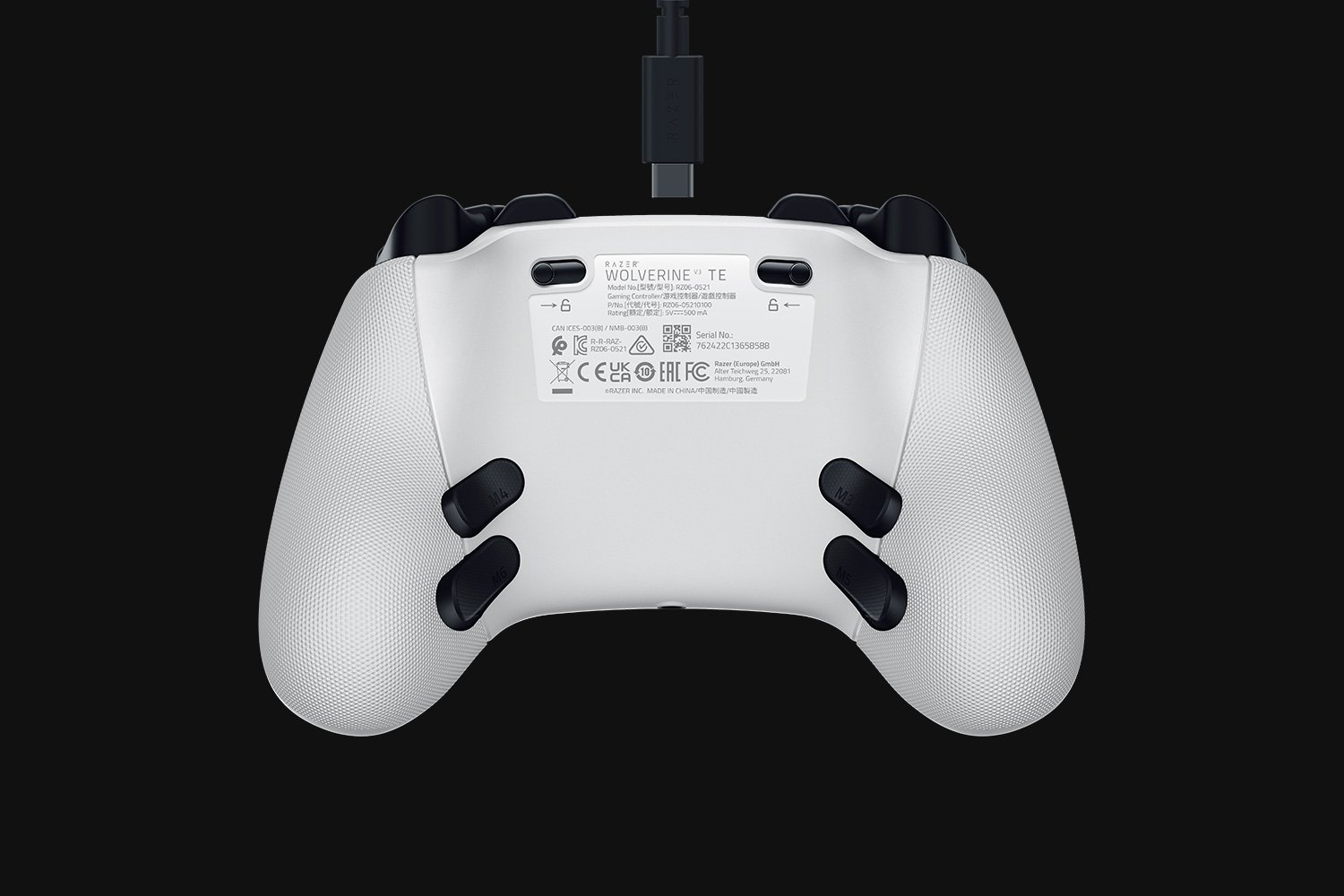 Razer Wolverine V3 Tournament Edition Weiß USB Gamepad Analog PC, Xbox Series S, Xbox Series X