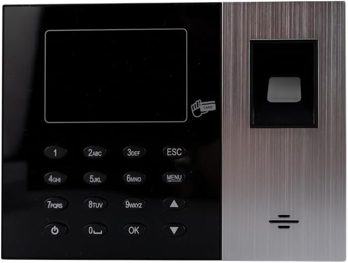 HDWR TimeLok-300NWEPI Zeiterfassungsterminal Fingerabdruck & RFID 125 kHz/13,56 MHz, WLAN (WiFi), Web & P2P, 2,4" TFT, bis 1000 Mitarbeiter, 12 V