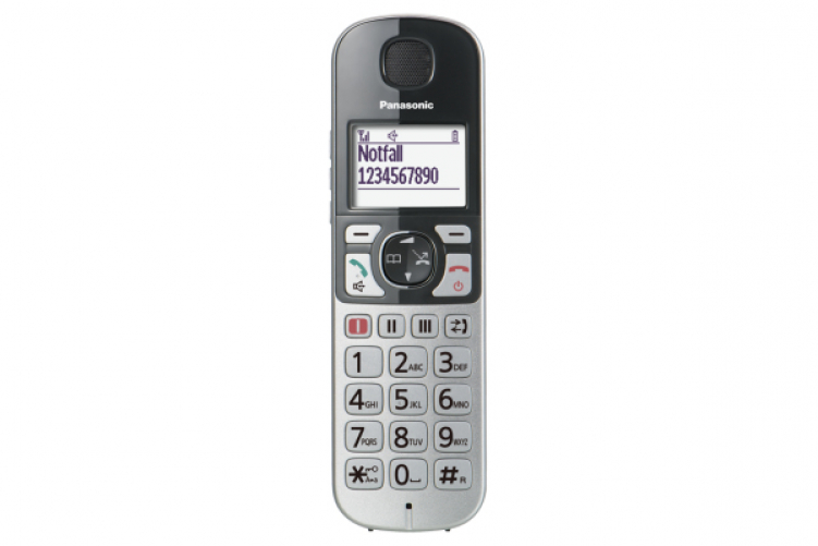 Panasonic KX-TGE520GS Telefon DECT-Telefon Anrufer-Identifikation