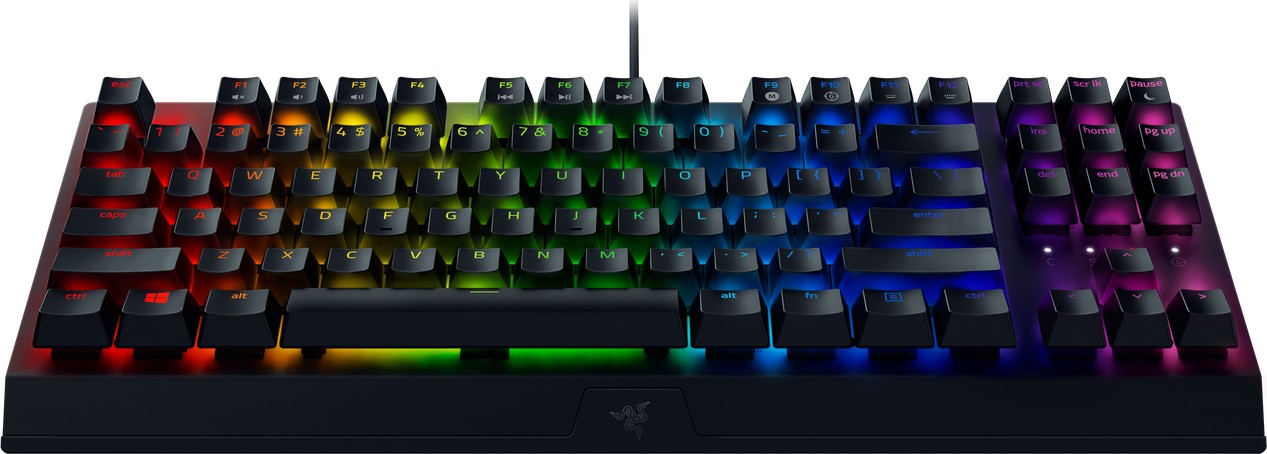 Razer BlackWidow V3 TKL Gaming Keyboard Green Switches Chroma RGB UK-Layout